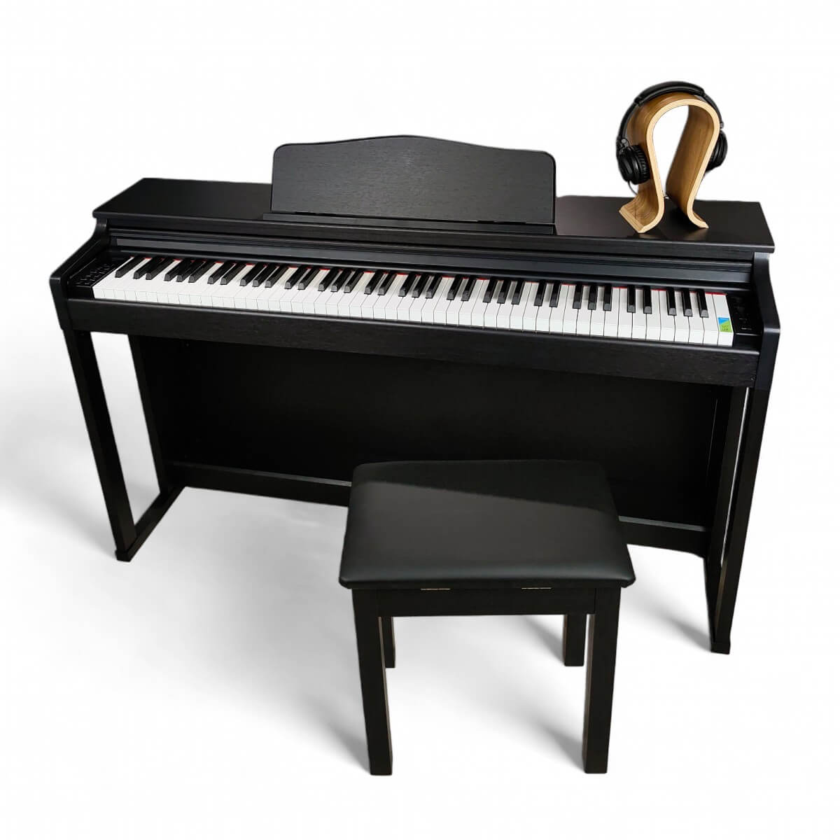 Пианино PIANOVA MA-800 BK + Банкетка + Наушники